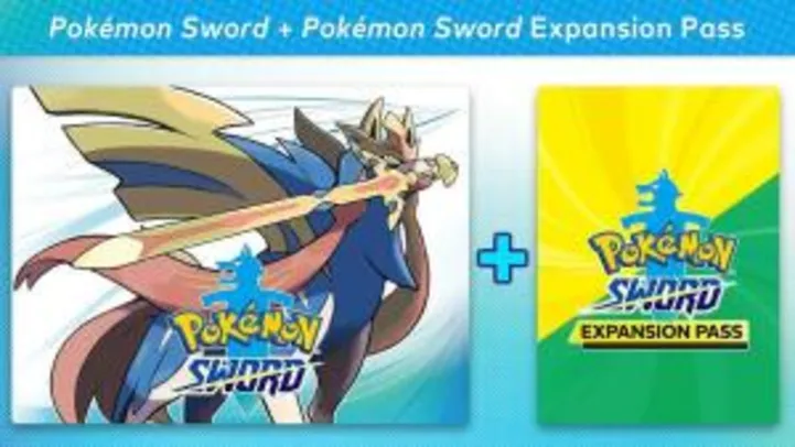 [GIFT CARD] [NINTENDO SWITCH] Pokemon Sword + Expansion Pass | R$150