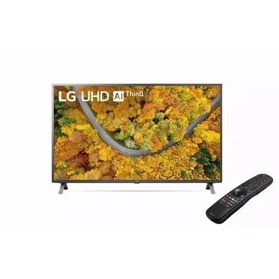 Smart TV LG 55 4K UHD WebOs 6.0 Alexa e Google Assistente - Modelo 55UP751C