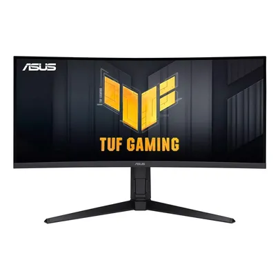 Monitor Gamer ASUS TUF VG34VQL3A 34 WQHD Curvo, 180Hz, 1ms, DisplayPort e HDMI, Freesync, 125% sRGB, HDR - 90LM06F0-B02EB0