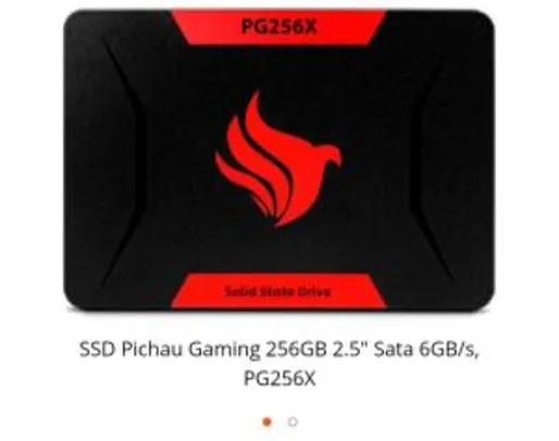 SSD Pichau Gaming 256GB 2.5" Sata 6GB/s, PG256X