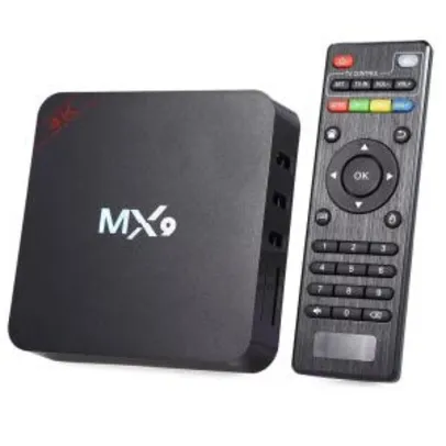 Tv box ultra hd 4k 2 controles wifi netflix android 7.1.2 | R$ 123