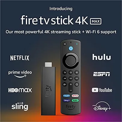 [Lançamento] Fire TV Stick 4K MAX Wi-Fi 6  Alexa