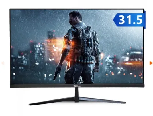 Monitor Gamer Duex, 31.5 Pol, Full HD, 75Hz, HDMI/VGA, DX315XF