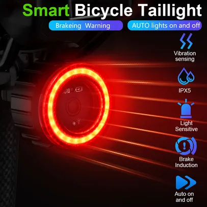 Luz Traseira para Bicicleta 