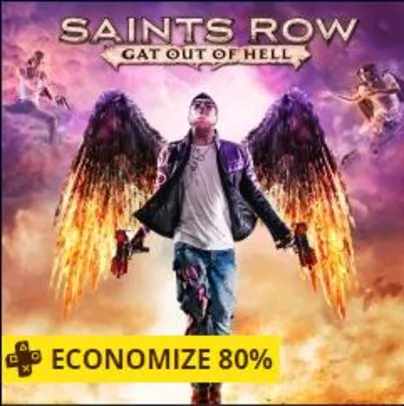 [PSN] Saints Row: Gat Out of Hell - PS4 (PS Plus) R$9,19