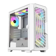 Gabinete Gamer Acegeek Navigator A410, Mid-Tower, Lateral de Vidro, Branco, AG-NAVIGATOR-A410-WH