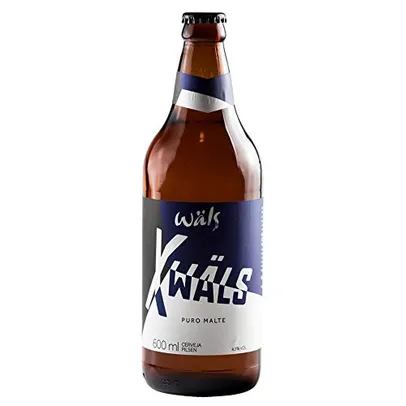 [Prime] Cerveja X Wäls Puro Malte 600ml Garrafa