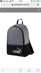 Mochila Puma Phase Cinza e Preta - R$60