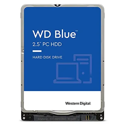 [Prime] Western Digital Disco rígido WD Blue de 1 TB - 5400 RPM, SATA 6 Gb/s, cache de 128 MB, 2,5 pol