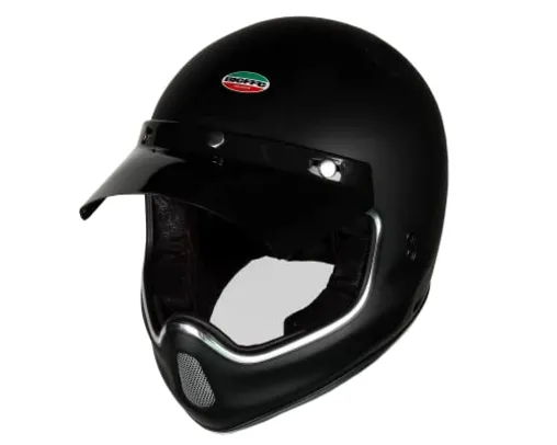 Capacete Fechado Moto Bieffe Moto X Classic Preto Fosco 58