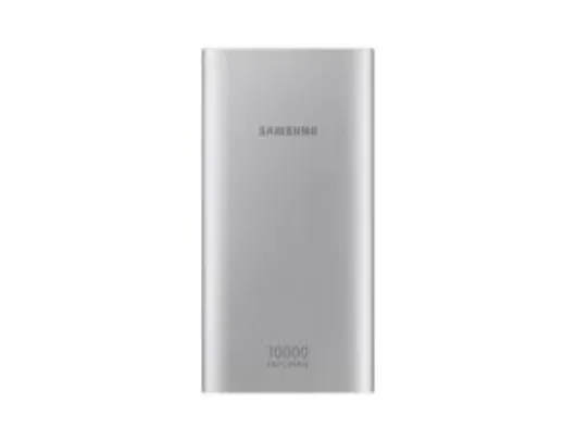 Saindo por R$ 90: Bateria Externa carga rápida 10.000mAh USB Tipo C - Samsung | R$89 | Pelando