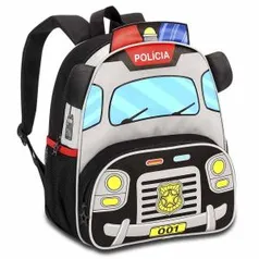 Mochila Costas Infantil Clio Kids Policia - R$40