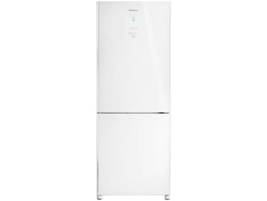 Geladeira/Refrigerador Panasonic Frost Free Duplex - Branco 425L Glass NR-BB53GV3WB | R$ 3910