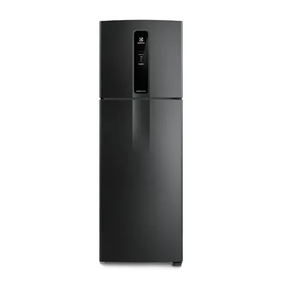 Geladeira Electrolux Frost Free Inverter 390L Efficient AutoSense Duplex Black Inox Look (IF43B)