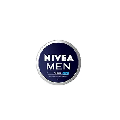 [Prime] Men Creme 4 em 1, Nivea, 75g | Mín 2 unid | R$10 cada
