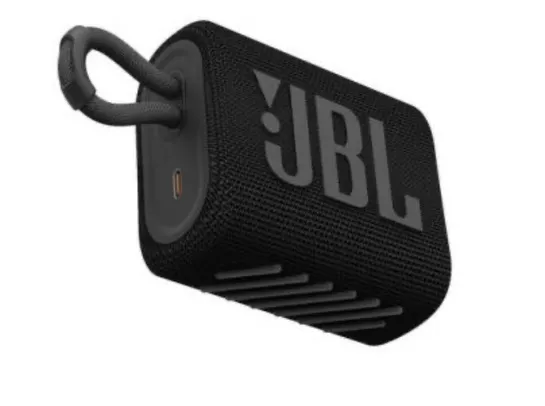 Caixa de Som JBL GO3, Bluetooth, À Prova d'Agua e Poeira, 4,2W RMS - J