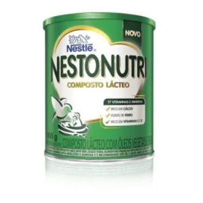 [PAGUE 4, LEVE 6] Composto Lácteo Nestonutri Nestle 800g R$14 UNID