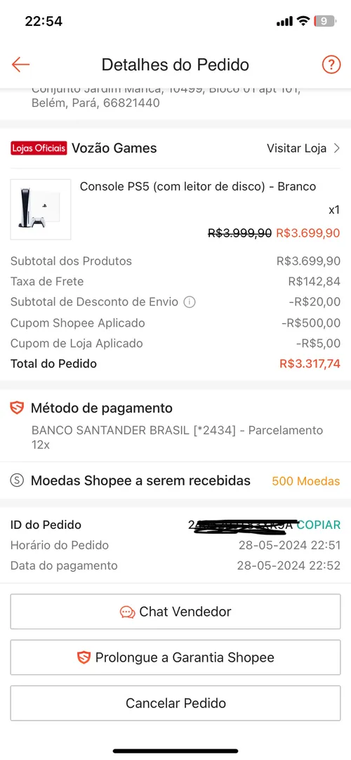 Imagen na descrição da promoção