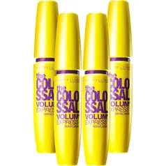 [Sou Barato] Kit 4 Máscaras Colossal Lavável - Maybelline - R$ 37