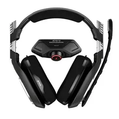 Headset ASTRO Gaming A40 TR + MixAmp M80 Gen 4 para Xbox One - Preto/Vermelho 