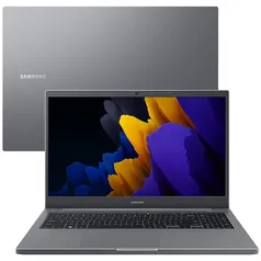 Notebook Samsung Book Intel® Dual-Core 4GB 500GB Tela Full HD 15.6” Linux NP550XDZ-KP4BR