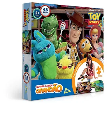 Saindo por R$ 37,31: Grandão Toy Story 4, Toyster Brinquedos, Multicor | Pelando