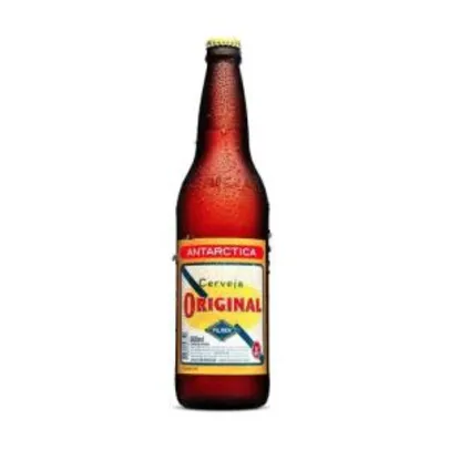 (R$61,50 AME) Cerveja Antarctica Original 600ml Caixa (12 Unidades) R$ 123