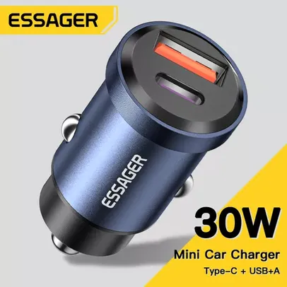 30W Carregador automotivo rápido Essager