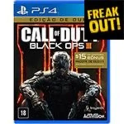 [Submarino] Call Of Duty: Black Ops 3 Gold Edition - PS4 - R$87,99