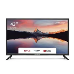 Smart TV Multi 43 Polegadas Full HD, Wi-Fi Integrado, Bivolt - TL015