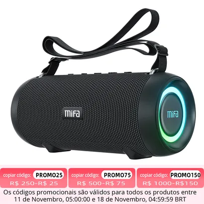 Alto-falante Bluetooth Mifa A90 60w Potência De Saída