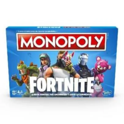 Jogo Monopoly Fortnite Hasbro E6603 13868 R$ 113