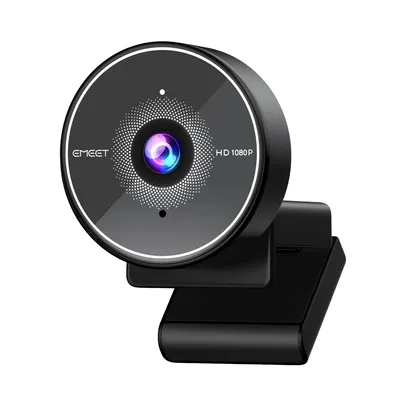 Webcam USB Microfone com Cancelamento de Ruído