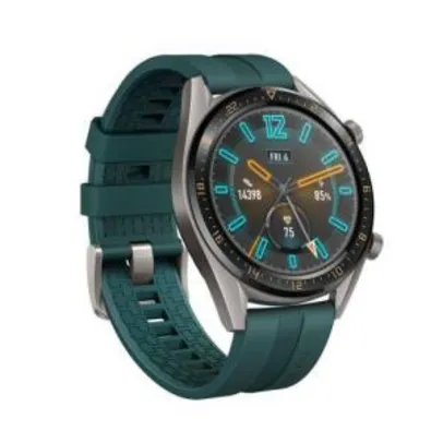 SmartWatch Huawei Watch GT com GPS 4,6 cm - Cinza Titanium | R$: 1.008