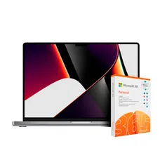 KIT MacBook Pro 16'' Chip M1 Pro 16GB + Microsoft Office 365 Personal