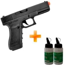 Pistola Airsoft AEP Glock 18C CM.030 Cyma + 4.000 BBs R$646