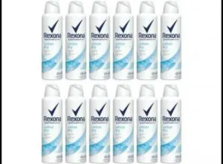 Desodorante Rexona Aeresol - Feminino Cotton Dry 12 unid