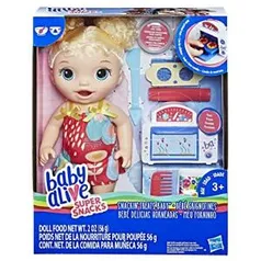 Boneca Baby Alive Meu Forninho Hasbro Loira R$125