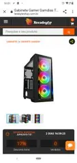 Gabinete Gamer Gamdias Argus E4, RGB, Mid-Tower, S-Fan, Vidro Temperado, Black, S-fonte | R$239