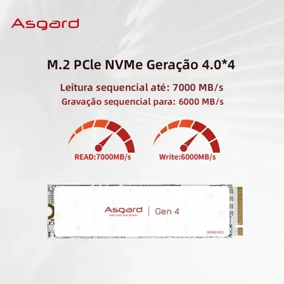 SSD ASGARD 2TB GEN 4