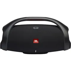 Caixa de Som Bluetooth JBL Boombox 2 Preta com Classificação IPX7 A Prova D'água e até 24 horas de Bateria