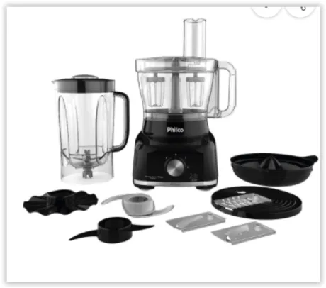 [Reembalado] Multiprocessador Philco Pmp1600p Preto - 1400W | R$ 190