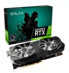 Galax NVIDIA GeForce RTX 2070 SUPER EX (1-Click OC) 8GB, GDDR6 - 27ISL6MDU9EX | R$ 3.325