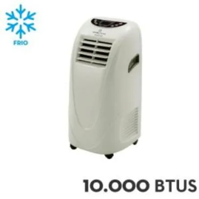 Ar Condicionado Portátil Schulz 10.000 BTUs Frio Branco - Home Plus por R$ 1077