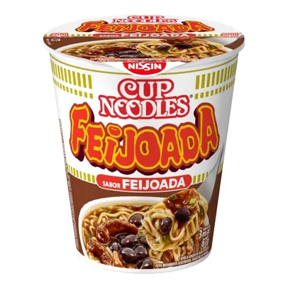 (+ Por - 3,10$) NISSIN CUP NOODLES SABOR FEIJOADA