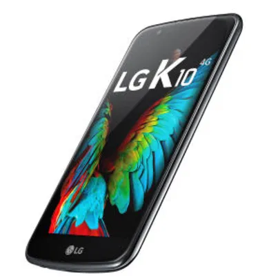 Smartphone LG K10 16GB 4G Tela 5.3" Câmera 13MP Android 6.0 - R$565