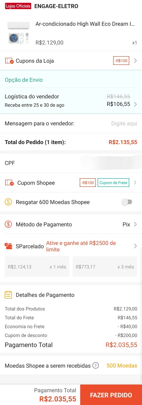 Imagen na descrição da promoção