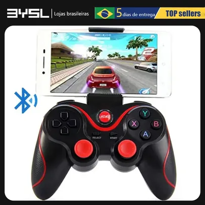 [DoBrasil/Moedas] Controle Manete Gamepad Bluetooth para Android, iOS, PC