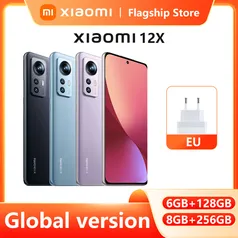 SmartPhone Xiaomi 12x 8GB/256GB NFC 5G snap870 120hz 6.28"fhd 50mp