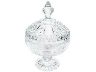 Bomboniere de Cristal com Tampa Wolff - Belle | R$24